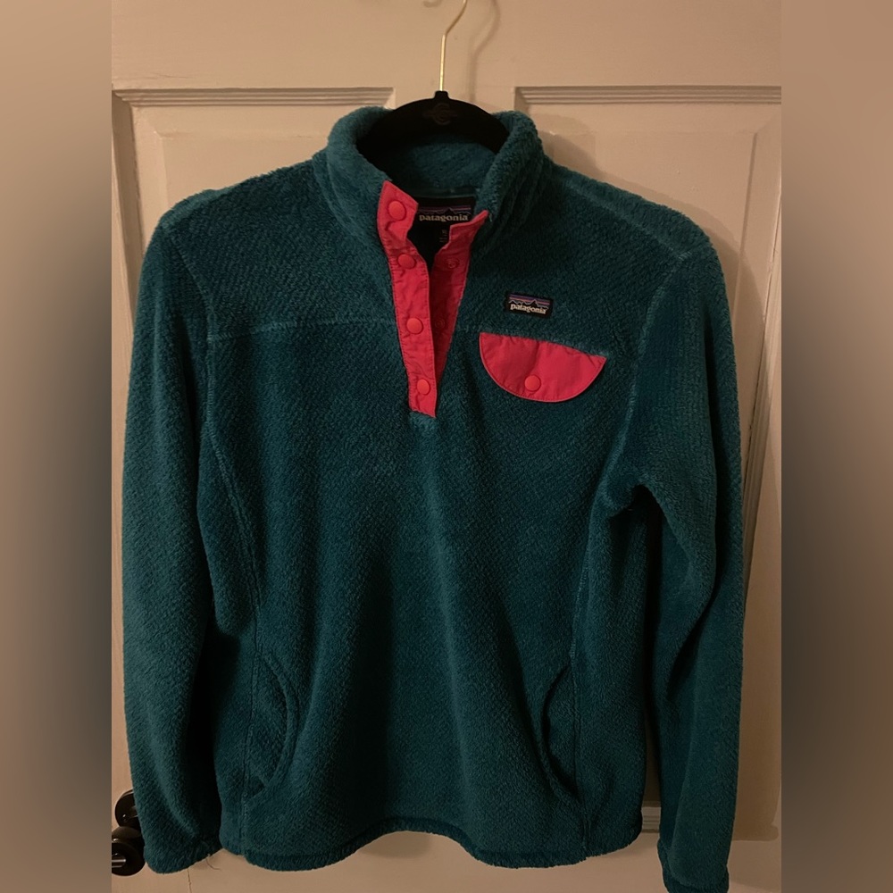 Patagonia Big Kids Re-Tool Snap Fleece